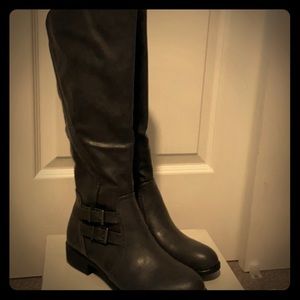 MILAHP CHARCOAL gray 9M boots style & Co NEW